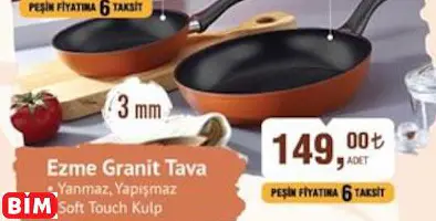 BONERA EZME GRANİT TAVA 26 CM